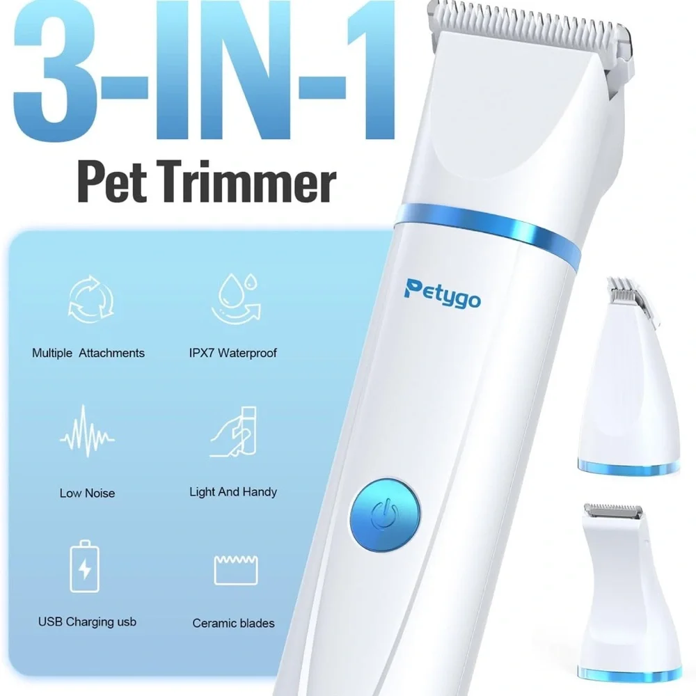3 in 1 pet grooming kit